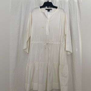 Club Monaco off-white Button-Down dress